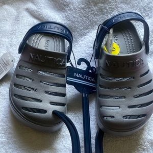 Nautica River Edge Toddler Clog.  (Little Boy) Size 9.